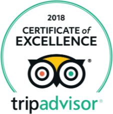 TripAdvisor Certificate of Excellence 2018