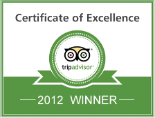 TripAdvisor Certificate of Excellence