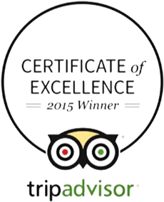 TripAdvisor Certificate of Excellence